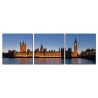 Bild 3er Set London Palace of Westminster Big Ben...