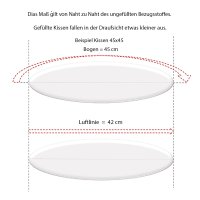 Füllkissen Kopfkissen Polyester 70 cm rund Kissenfüllung 600 g Dekokissen Sofakissen Couchkissen Kissen