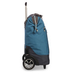 Einkaufstrolley Punta-Big-Wheel-Shopping-Roller Tasche Trolley Shopper mit XL Rollen - grau dunkel