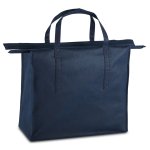 Einkaufswagen Tasche uni Blau Shopper für Tragetasche Einkaufstasche