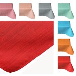 Tischdecke Outdoor Garten Balkon Tischtuch meliert Mitteldecke 90x90 cm witterungsbeständig #2219
