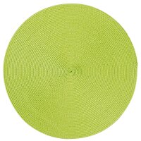 Platzset Polypro Anis rund ca. 35 cm Ø abwaschbar...