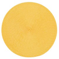 Platzset Polypro Honig rund ca. 35 cm Ø abwaschbar...