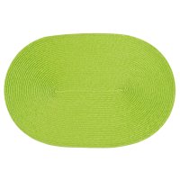 Platzset Polypro Anis oval ca. 45x30 cm Platzdeckchen...