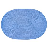 Platzset Polypro Bleu oval ca. 45x30 cm Platzdeckchen...