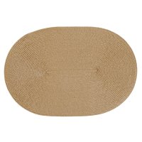 Platzset Polypro Caramel oval ca. 45x30 cm Platzdeckchen...