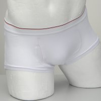 Herren Retro Pants Shorts Unterhose S entspricht 4 wei&szlig;