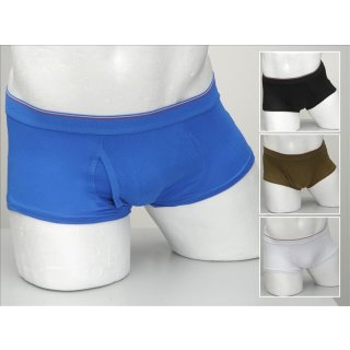 Herren Retro Pants Shorts Unterhose L entspricht 6 blau-grau