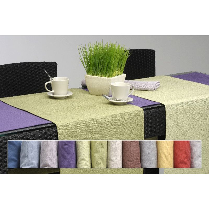 Tischläufer Joy/Canada ca. 40x140cm verschiedene Farben meliert Tisch