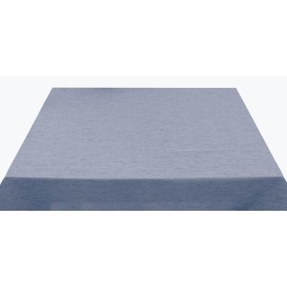 Tischdecke blau grau 130x160 cm Tafeltuch elegant meliert