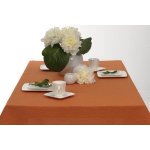 Tischdecke rost 130x160 cm Tafeltuch elegant meliert