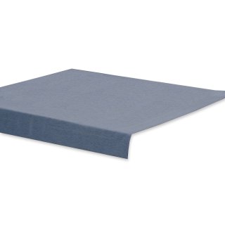 Tischdecke blau grau 85x85 cm Mitteldecke elegant meliert