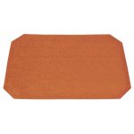 Tischset Platzset orange 35x50 cm Untersetzer wasserabweisend Leinenoptik