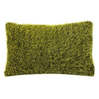 Kissenbezug Wiese 40x60 Limette Kissenhülle kuschlig...