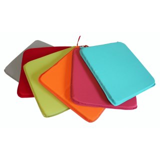 Sitzkissen Stuhlkissen Stuhlplatte moderne uni Farben Kissen Auflage