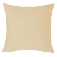Kissenbezug 40x40 cm ecru Struktur Leinenoptik...
