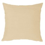 Kissenbezug 40x40 cm ecru Struktur Leinenoptik Kissenhülle für Dekokissen