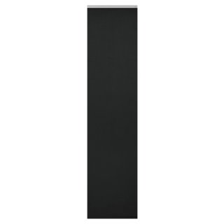 Schiebegardine Wildseide Optik schwarz ca.60x245 cm