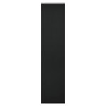 Schiebegardine Wildseide Optik schwarz ca.60x245 cm