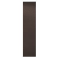 Schiebegardine Wildseide Optik braun ca.60x245 cm