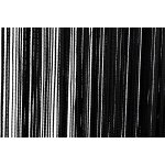 Fadenvorhang schwarz T&uuml;rvorhang 90x250 cm uni Vorhang einfarbig Raumteiler
