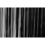 Fadenvorhang schwarz T&uuml;rvorhang 140x250 cm uni Vorhang einfarbig Raumteiler