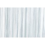 Fadenvorhang wei&szlig; T&uuml;rvorhang 140x250 cm uni Vorhang einfarbig Raumteiler