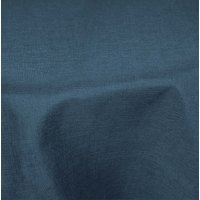 Tischdecke 135x180 cm blau oval beschichtet Leinenoptik wasserabweisend Lotuseffekt