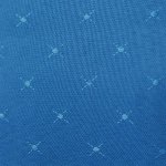 Stehtisch Husse blau mit Schleifenband