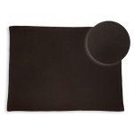 Tischl&auml;ufer braun Baumwolle Velours Tischband ca. 50x162 cm Tischdecke Dekoband