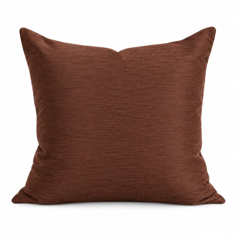 Kissenbezug Canada 40x40 cm schoko braun elegant meliert Deko Kissen , 4,95 €
