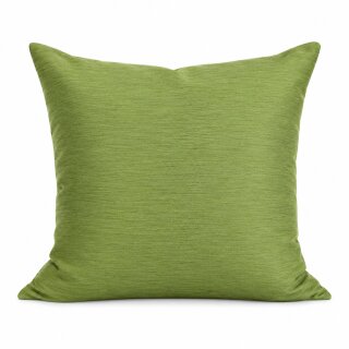 Kissenbezug Canada 40x40 cm kiwi grün elegant meliert Deko Kissen