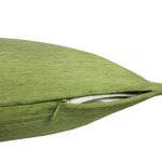 Kissenbezug Canada 40x40 cm kiwi gr&uuml;n elegant meliert Deko Kissen