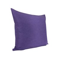 Kissenbezug Canada 40x40 cm lila violett elegant meliert Deko Kissen