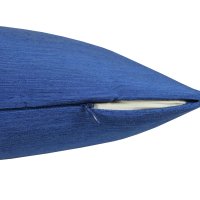 Kissenbezug Canada 40x40 cm blau elegant meliert Deko Kissen