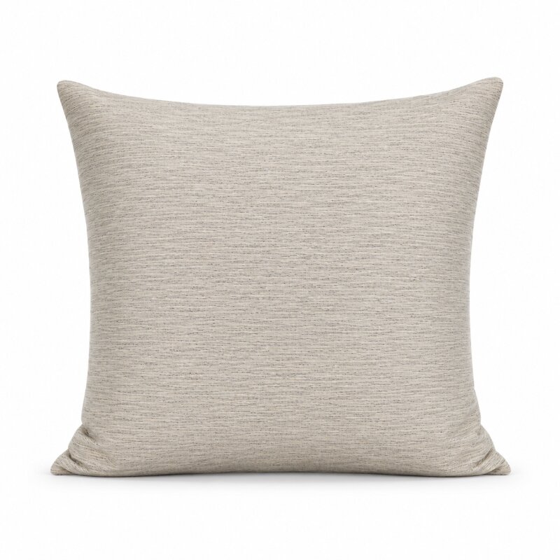Kissenbezug Canada 50x50 cm elfenbein beige elegant meliert Deko Kiss, 5,95 €