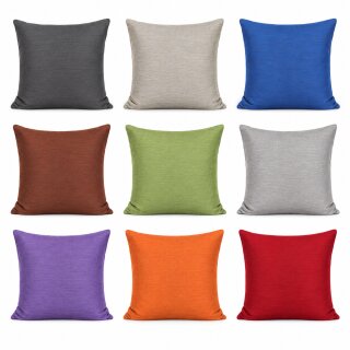 Kissenbezug Canada 50x50 cm elfenbein beige elegant meliert Deko Kiss, 5,95 €