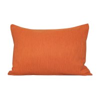 Kissenbezug Canada 40x60 cm orange terracotta elegant meliert Deko Kissen