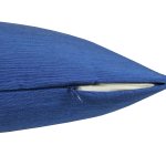 Kissenbezug Canada 40x60 cm blau elegant meliert Deko Kissen