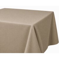 Tischdecke Leinenoptik 90x90 cm eckig beschichtet...
