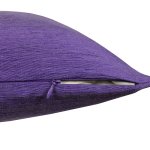 Kissenbezug Canada 60x60 cm lila violett elegant meliert Deko Kissen