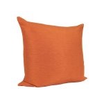 Kissenbezug Canada 60x60 cm orange terracotta elegant meliert Deko Kissen