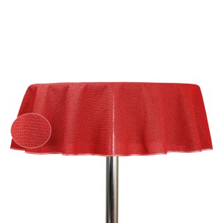 FANSU PVC Tischdecke Rund | Wasserdicht & ölbeständig | Durchmesser 140 Cm | Für Garten, Restaurant & Party