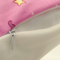 Kissenbezug 40x40 cm rosa Einhorn Kinderkissen Kissenhülle Kopfkissenbezug Kinder
