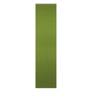 Fl&auml;chenvorhang gr&uuml;n dunkel halb transparent 60x245 cm Schiebegardine Wildseide Optik Vorhang