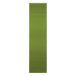 Fl&auml;chenvorhang gr&uuml;n dunkel halb transparent 60x245 cm Schiebegardine Wildseide Optik Vorhang