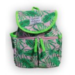 Rucksack Damen Tasche grün klein stylisch Mädchen Shopping Einkauf  Sport Freizeit