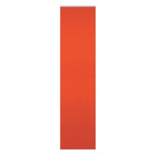 Flächenvorhang orange dunkel halb transparent 60x245 cm Schiebegardine Wildseide Optik Vorhang