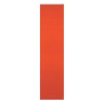 Flächenvorhang orange dunkel halb transparent 60x245 cm Schiebegardine Wildseide Optik Vorhang