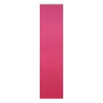 Fl&auml;chenvorhang pink halb transparent 60x245 cm Schiebegardine Wildseide Optik Vorhang